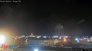 Weather camera view of Borger ISD.
