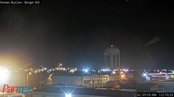 Weather camera view of Borger ISD.