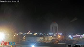Weather camera view of Borger ISD.