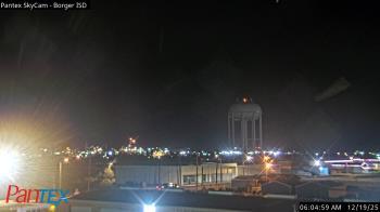 Weather camera view of Borger ISD.