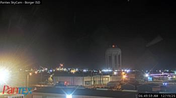 Weather camera view of Borger ISD.