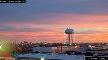 Weather camera view of Borger ISD.