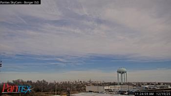 Weather camera view of Borger ISD.