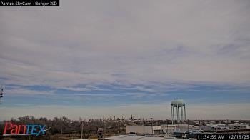 Weather camera view of Borger ISD.