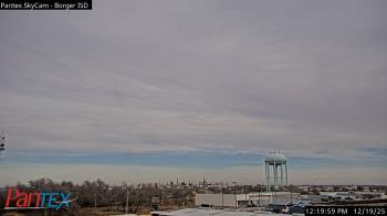 Weather camera view of Borger ISD.