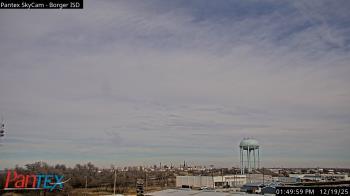 Weather camera view of Borger ISD.