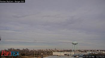 Weather camera view of Borger ISD.