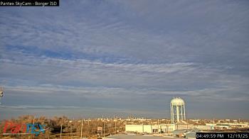 Weather camera view of Borger ISD.