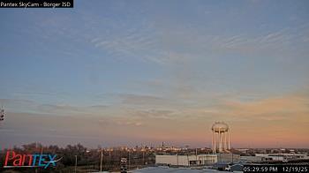 Weather camera view of Borger ISD.