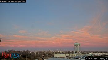 Weather camera view of Borger ISD.
