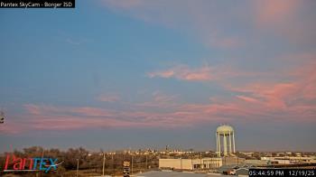Weather camera view of Borger ISD.