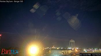 Weather camera view of Borger ISD.