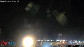 Weather camera view of Borger ISD.