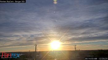 Weather camera view of Borger ISD.