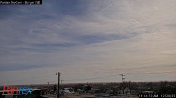 Weather camera view of Borger ISD.
