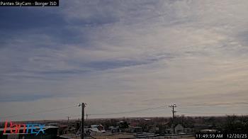 Weather camera view of Borger ISD.