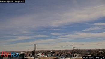 Weather camera view of Borger ISD.