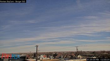 Weather camera view of Borger ISD.