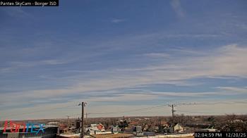 Weather camera view of Borger ISD.