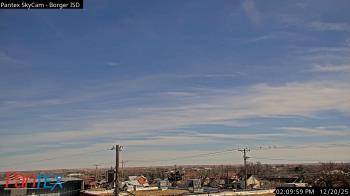 Weather camera view of Borger ISD.
