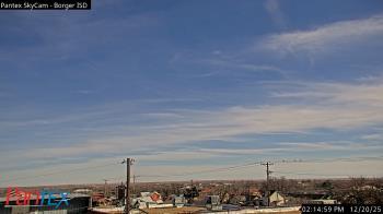Weather camera view of Borger ISD.
