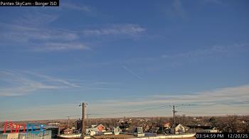 Weather camera view of Borger ISD.