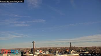 Weather camera view of Borger ISD.