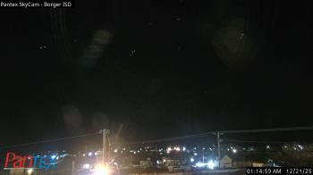 Weather camera view of Borger ISD.