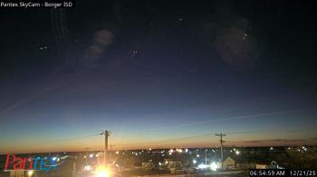 Weather camera view of Borger ISD.