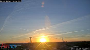 Weather camera view of Borger ISD.