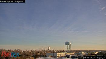 Weather camera view of Borger ISD.