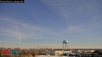 Weather camera view of Borger ISD.