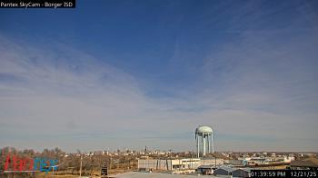 Weather camera view of Borger ISD.