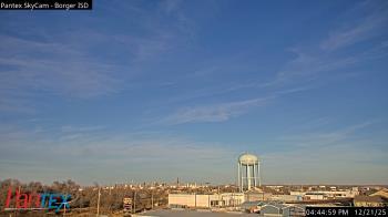 Weather camera view of Borger ISD.