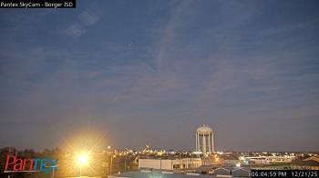 Weather camera view of Borger ISD.