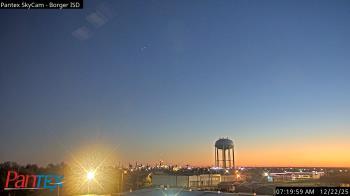 Weather camera view of Borger ISD.