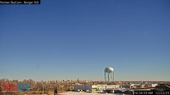Weather camera view of Borger ISD.