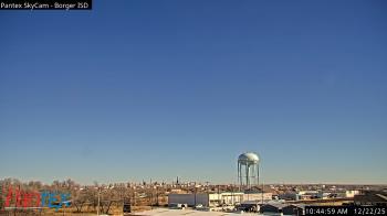 Weather camera view of Borger ISD.