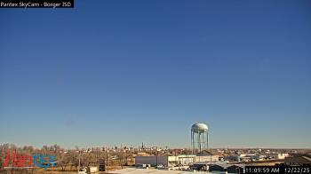 Weather camera view of Borger ISD.