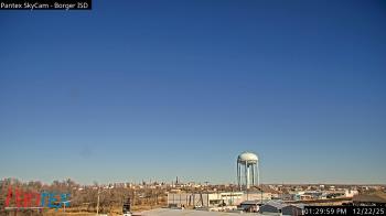 Weather camera view of Borger ISD.
