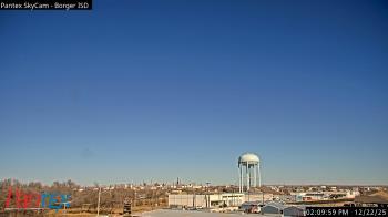 Weather camera view of Borger ISD.