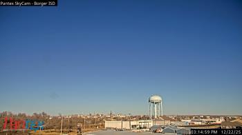 Weather camera view of Borger ISD.