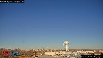 Weather camera view of Borger ISD.