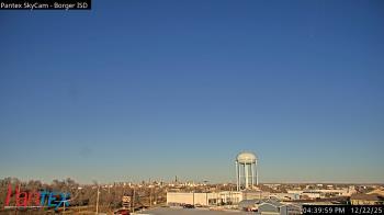 Weather camera view of Borger ISD.