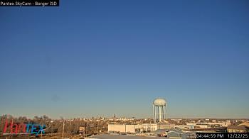 Weather camera view of Borger ISD.