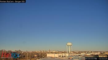 Weather camera view of Borger ISD.