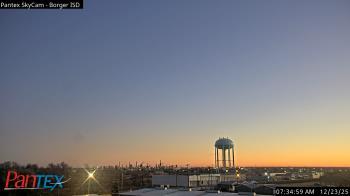 Weather camera view of Borger ISD.