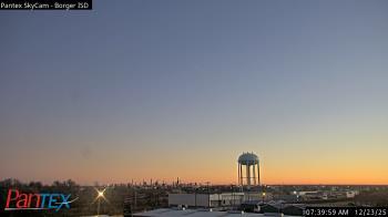 Weather camera view of Borger ISD.