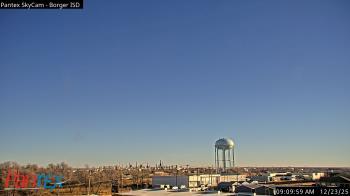 Weather camera view of Borger ISD.