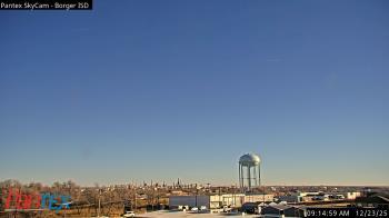 Weather camera view of Borger ISD.